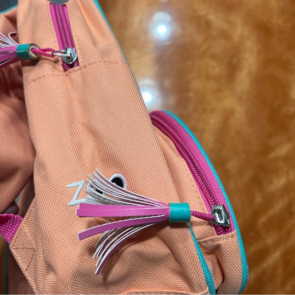 Skip Hop Zoo Llama Colorful Toddler child backpack tassel zipper pulls - Picture 13 of 14